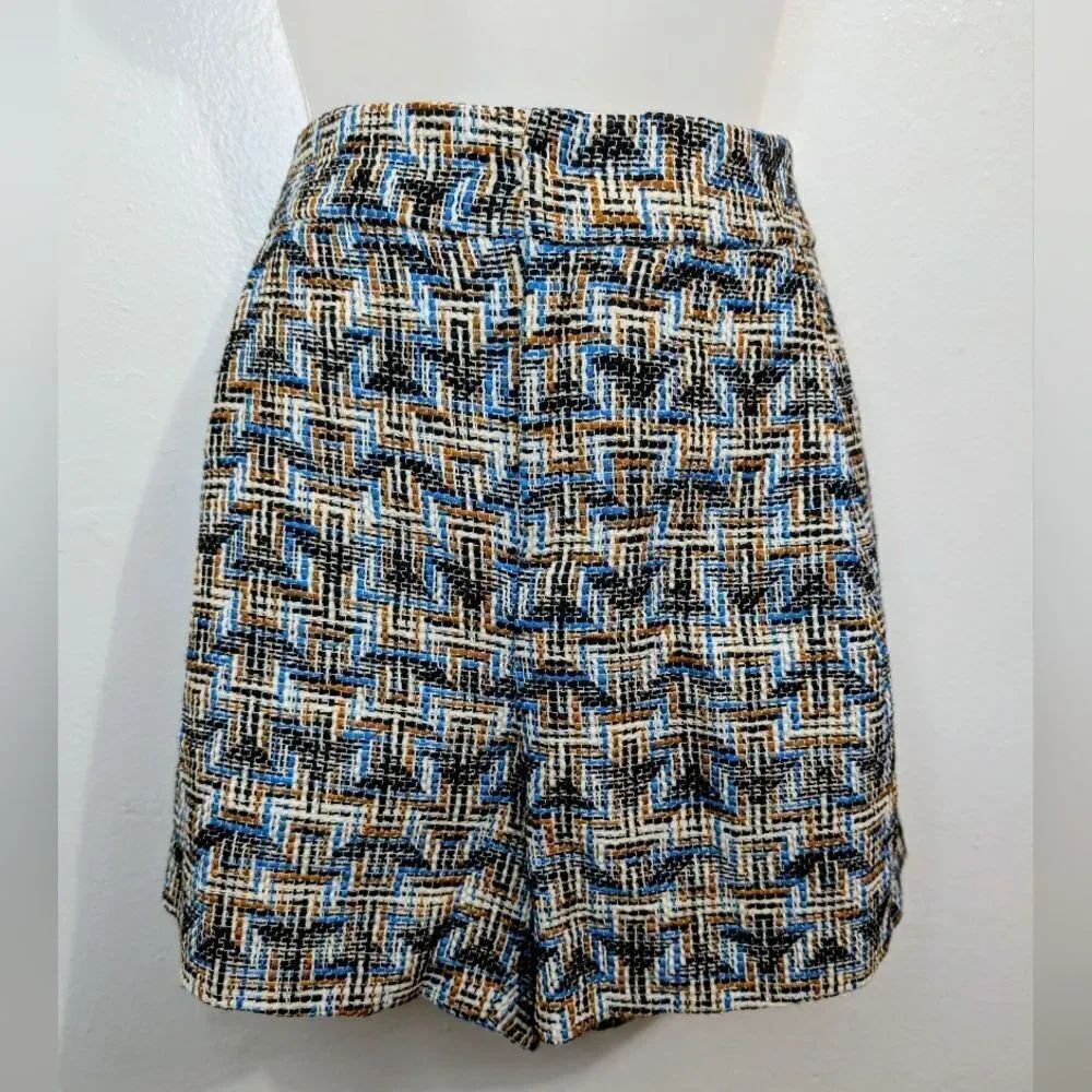 Derek Lam 10 Crosby Plaid Preppy Academia Quiet Luxury Coastal Classic Shorts 6